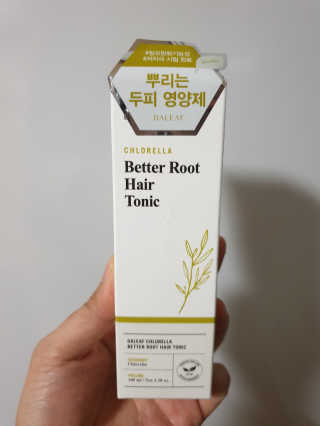달리프 클로렐라 베러 루트 헤어토닉 100ml — 3점을 준 리뷰어가 2020년 1월 올린 사용 사진
