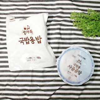 [풀무원] 사골곰탕국밥 황태해장국밥 — 4.33점을 준 리뷰어가 2018년 6월 올린 사용 사진