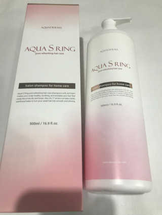 아쿠아큐링 아쿠아S링 퓨어리프레싱 헤어케어 500ml — 3.33점을 준 리뷰어가 2018년 8월 올린 사용 사진