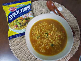오뚜기카레면 2차 모집 — 5점을 준 리뷰어가 2019년 2월 올린 사용 사진