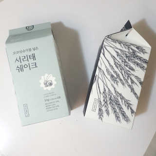 [착한습관]건강한 한끼, 귀리 쉐이크와 서리태 쉐이크 — 5점을 준 리뷰어가 2019년 7월 올린 사용 사진