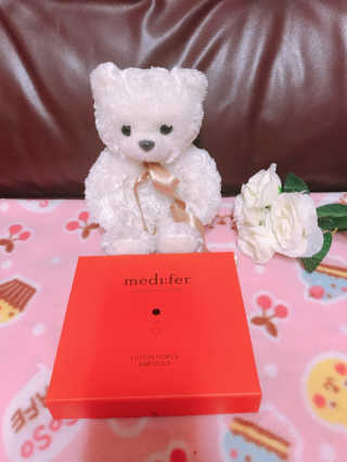 메디페르루테인앰플 3종 — 5점을 준 리뷰어가 2019년 8월 올린 사용 사진