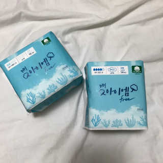 보타메디 마이아이엠 생리대 — 4점을 준 리뷰어가 2018년 12월 올린 사용 사진