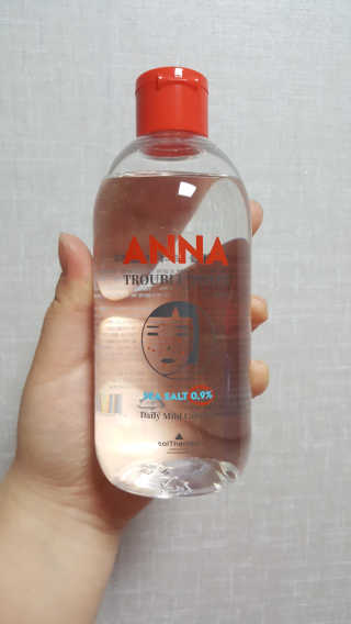 솔테라피 안나 트러블 토너 300ml — 4점을 준 리뷰어가 2019년 4월 올린 사용 사진