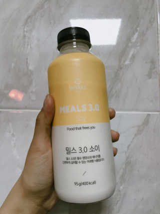 인테이크 밀스 3.0 Trial Kit(보틀형 5종) — 5점을 준 리뷰어가 2017년 4월 올린 사용 사진