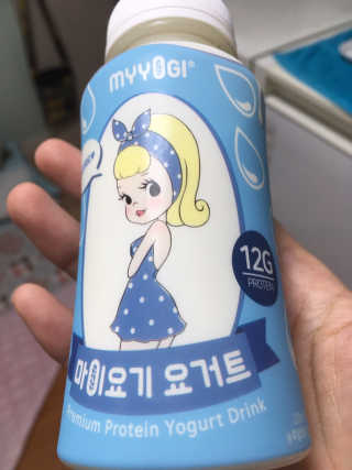마이요기 요거트 — 5점을 준 리뷰어가 2019년 7월 올린 사용 사진