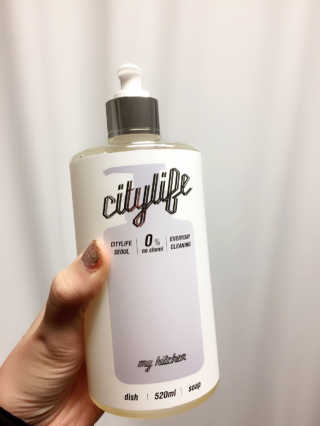 시티라이프 [CITYLIFELAB] 주방세제 520ml — 5점을 준 리뷰어가 2017년 12월 올린 사용 사진