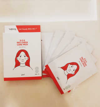 자이엘 S.O.S 레드 칙 케어팩 2 Box — 4점을 준 리뷰어가 2019년 11월 올린 사용 사진