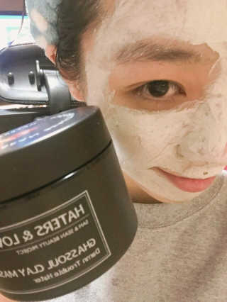 샘앤션 헤이터스 가슬 클레이 마스크 — 4점을 준 리뷰어가 2016년 11월 올린 사용 사진