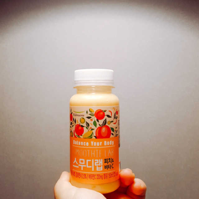 스무디랩 피치&비타 리뷰 사진