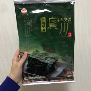 광천우리맛김 파래향 듬뿍, 바삭한 광천우리파래김 6매10봉 — 4점을 준 리뷰어가 2018년 4월 올린 사용 사진