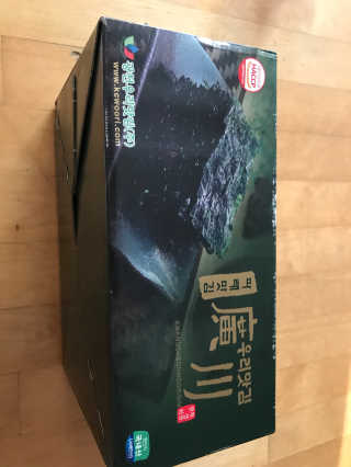 광천우리맛김 파래향 듬뿍, 바삭한 광천우리파래김 6매10봉 — 5점을 준 리뷰어가 2018년 4월 올린 사용 사진