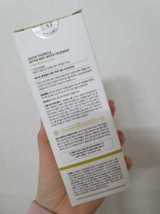 달리프 클로렐라 베러 루트 워터트리트먼트 200ml — 3점을 준 리뷰어가 2020년 3월 올린 사용 사진