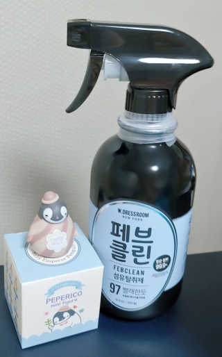 더블유드레스룸 페브클린 500ml — 5점을 준 리뷰어가 2018년 11월 올린 사용 사진