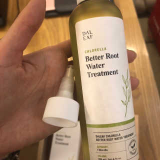 달리프 클로렐라 베러 루트 워터트리트먼트 200ml — 4점을 준 리뷰어가 2019년 2월 올린 사용 사진