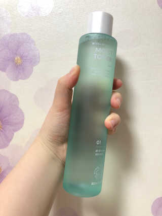 뷰디아니 지친 내 피부를 위한 첫 수분 모이스트 01 토너 — 3.83점을 준 리뷰어가 2018년 5월 올린 사용 사진