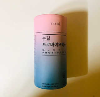 눈길 프로바이오틱스 눈길 콜라겐 프로바이오틱스 — 5점을 준 리뷰어가 2019년 11월 올린 사용 사진