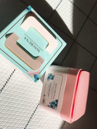 메이베나 1일 1팩 뽑아쓰는 마스크팩 — 3.83점을 준 리뷰어가 2019년 2월 올린 사용 사진