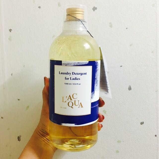 라쿠아 여성속옷 액상세제 리뷰 사진