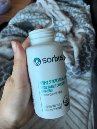 소버스 식물성 오메가3 DHA 600 — 4점을 준 리뷰어가 2020년 3월 올린 사용 사진