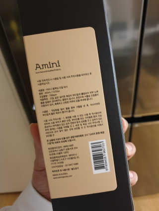 아미니 릴렉싱 오일워시 대용량 400ml — 5점을 준 리뷰어가 2019년 11월 올린 사용 사진