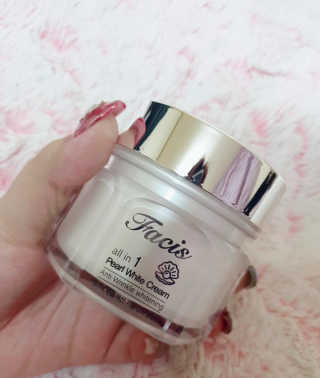 파시스 올인원 진주 화이트닝 크림 100ml — 5점을 준 리뷰어가 2019년 2월 올린 사용 사진