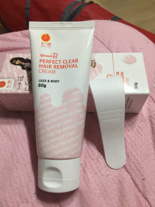 에버앤에버 워너비 퍼펙트 클리어 헤어 리무벌크림 다리+바디용 — 2점을 준 리뷰어가 2018년 8월 올린 사용 사진