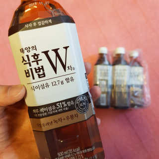 태양의 식후비법 W차 스페셜세트 — 5점을 준 리뷰어가 2019년 6월 올린 사용 사진