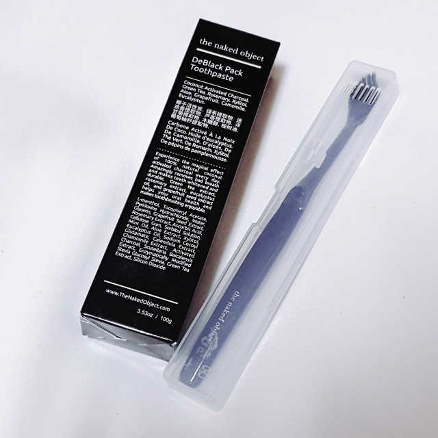 디블랙팩치약 디블랙칫솔 세트 리뷰 사진