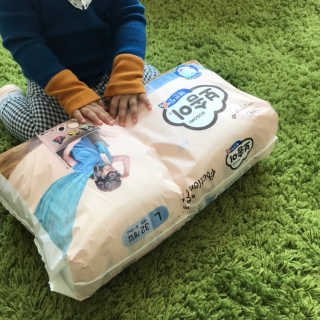 보솜이 액션핏 팬티형 — 5점을 준 리뷰어가 2019년 4월 올린 사용 사진