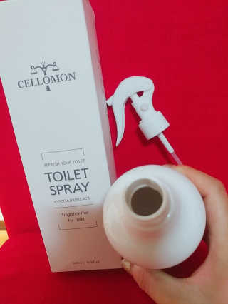 셀로몬 토일렛 스프레이 500ml — 5점을 준 리뷰어가 2018년 5월 올린 사용 사진