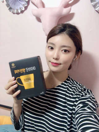 한국맥널티 아이브루 방탄커피 — 4.5점을 준 리뷰어가 2019년 9월 올린 사용 사진