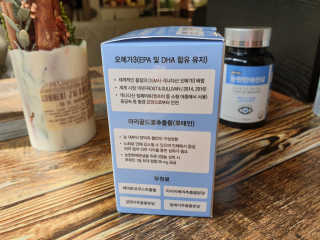 일맥네이처스퀘어 눈편한에센셜 — 5점을 준 리뷰어가 2019년 9월 올린 사용 사진