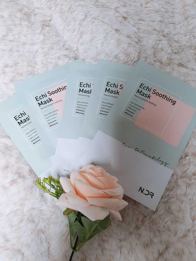 엔디알 에키 수딩 마스크 리뷰 사진
