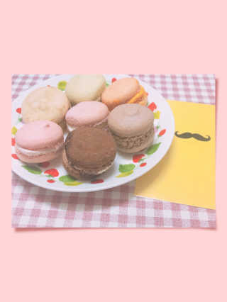 M카롱 반할만큼 달콤한 수제마카롱 — 5점을 준 리뷰어가 2018년 5월 올린 사용 사진