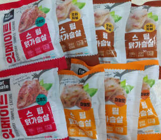 개근질마트 잇메이트 닭가슴살 스테이크 혼합 1kg — 5점을 준 리뷰어가 2019년 11월 올린 사용 사진