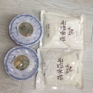 [풀무원] 사골곰탕국밥 황태해장국밥 — 4.33점을 준 리뷰어가 2018년 6월 올린 사용 사진