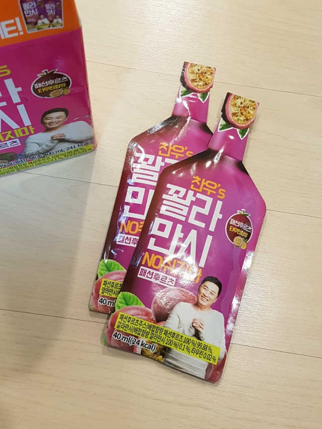 [찬우s]꽐라만시 패션후르츠 리뷰 사진