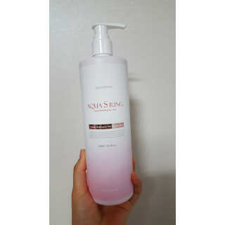 아쿠아큐링 아쿠아S링 퓨어리프레싱 헤어케어 500ml — 2.67점을 준 리뷰어가 2018년 8월 올린 사용 사진