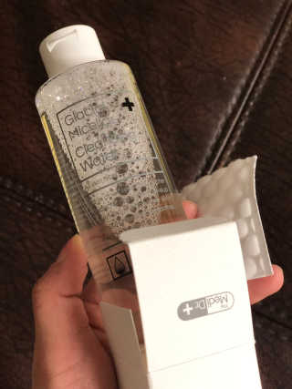 [더메디닥터] 글리셜 미셀라 클렌징 워터 — 5점을 준 리뷰어가 2019년 3월 올린 사용 사진