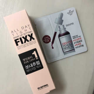 쏘내추럴 올데이 메이크업 픽서 — 5점을 준 리뷰어가 2019년 8월 올린 사용 사진