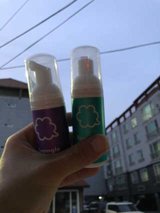 폼글 I foamgle [폼글] 거품가글 50ml 3종 - 민트, 라벤더, 라즈베리 — 5점을 준 리뷰어가 2019년 11월 올린 사용 사진