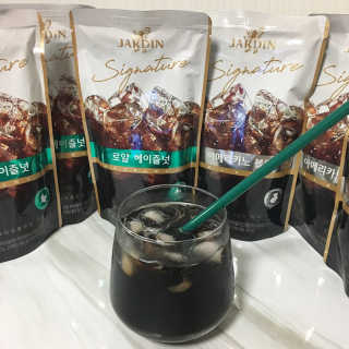 (주)쟈뎅 쟈뎅 시그니처 블랙, 헤이즐넛 230ml — 4.67점을 준 리뷰어가 2018년 7월 올린 사용 사진