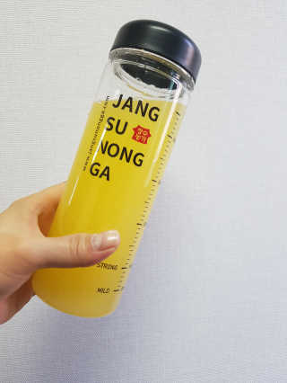 장수농가 리얼깔라만시 원샷 50ml 10팩+보틀 — 5점을 준 리뷰어가 2019년 5월 올린 사용 사진