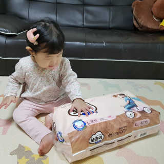 보솜이 액션핏 팬티형 — 5점을 준 리뷰어가 2019년 3월 올린 사용 사진