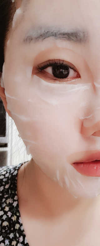 블루마인드 [결] 판테놀 피부 잠금 마스크 10매 — 5점을 준 리뷰어가 2018년 9월 올린 사용 사진