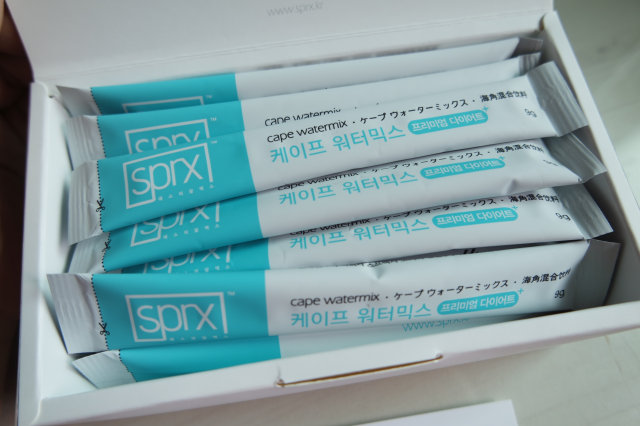 케이프 워터믹스 리뷰 사진