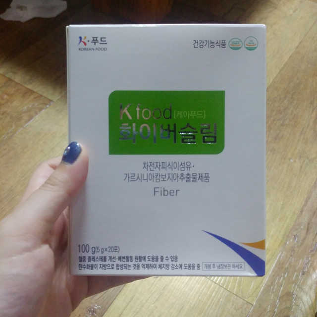 똥기사의 Kfood 화이버슬림 리뷰 사진