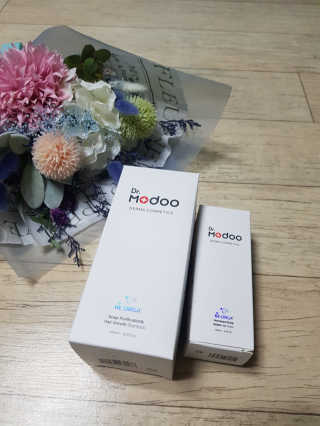 닥터모두 홈스파 스칼프 샴푸 300ml + 헤어토닉 — 4점을 준 리뷰어가 2019년 2월 올린 사용 사진