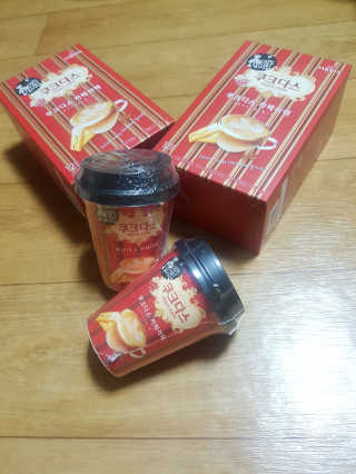 (주)쟈뎅 쟈뎅 까페모리 쿠크다스 까페라떼 — 3점을 준 리뷰어가 2017년 11월 올린 사용 사진